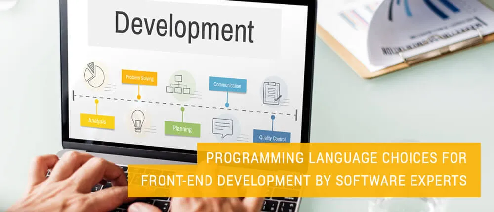 Programming Language Choices for Front-end Development by Software Experts